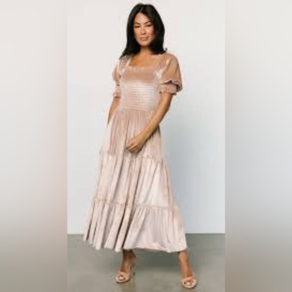Baltic Born Beige Midi Dress